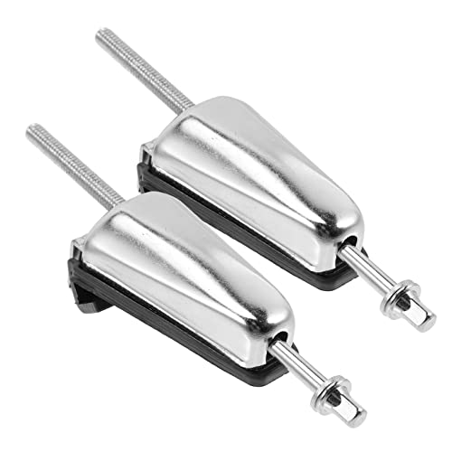Yardwe 2pcs Durable Metal Snare Drum Lugs Replacement Accessories for Drum Set Lightweight Easy to Install Sturdy Metal Parts for Use
