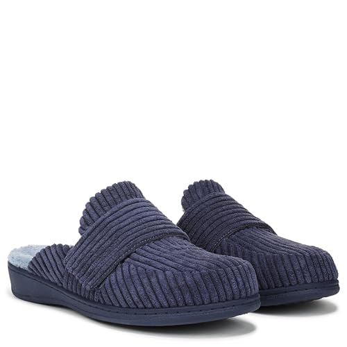 Image of Vionic Women's Gemma Mule Slipper - Comfortable Spa House Slippers that Include Three-Zone Comfort with Orthotic Insole Arch Support, Soft House Shoes for Ladies
