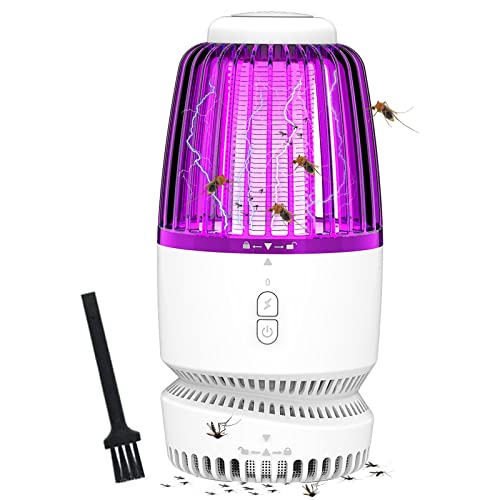 Bug Zapper Indoor, Gnat Killer Mosquito Repellent Fly Trap with USB Cable for Home, Camping, and Patio Bug Zapper Indoor, Gnat Killer Mosquito Repellent Fly Trap with USB Cable for Home, Camping, and Patio