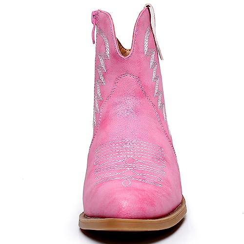 Women's Western Ankle Cowboy Boots - image 4