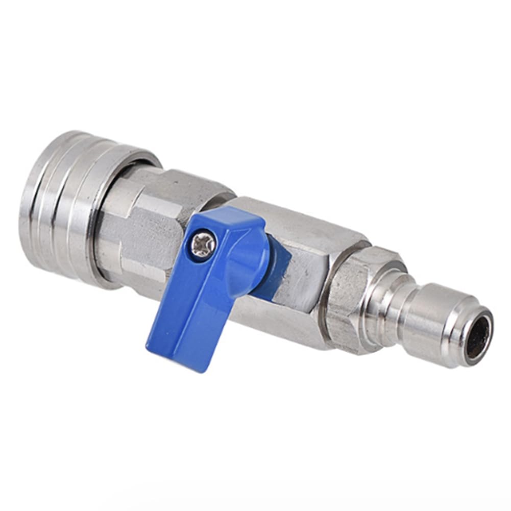 Kit de VáLvula de Bola para Lavadora de Alta PresióN, Conector RáPido 3/8 NPT, 4500 PSI para Manguera de Lavadora EléCtrica