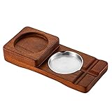 ♣ 【Cenicero multifuncional】 -Este cenicero para puros tiene múltiples funciones para satisfacer sus diferentes necesidades. Es suficiente llevarlo contigo cuando viajas; El portavasos de whisky es adecuado para diferentes estilos de copas de vino con un diámetro de no más de 9 cm.