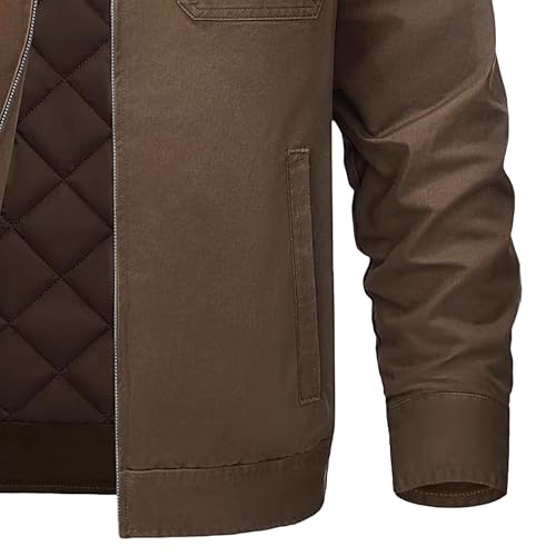 Chaqueta de algodón acolchada ideal para los días fríos de oficina y paseos urbanos de otoño 6