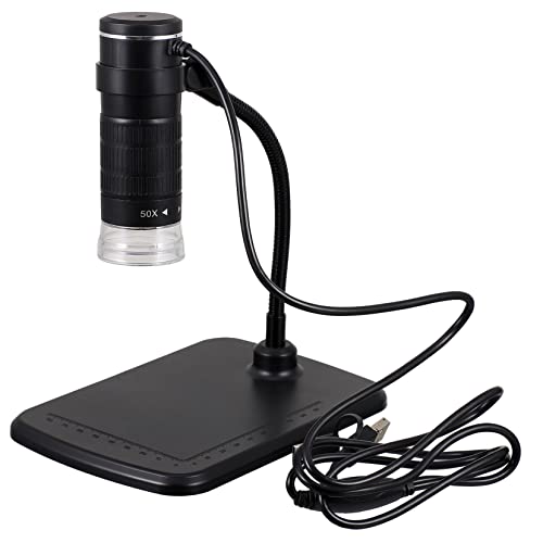 LALAFINA Three-in-one Microscope 1000x Magnification for Cellphone and Jewelry Inspecti