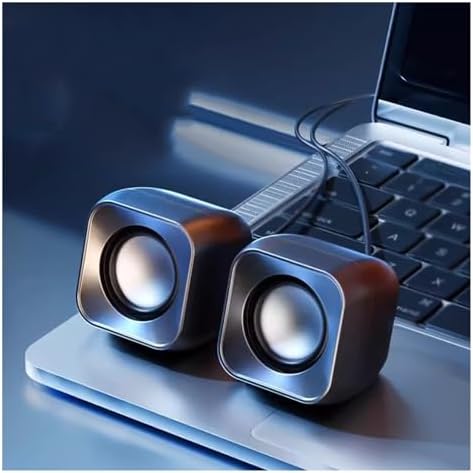 Computer Audio Desktop Home Wired Small Speaker Subwoofer image 3