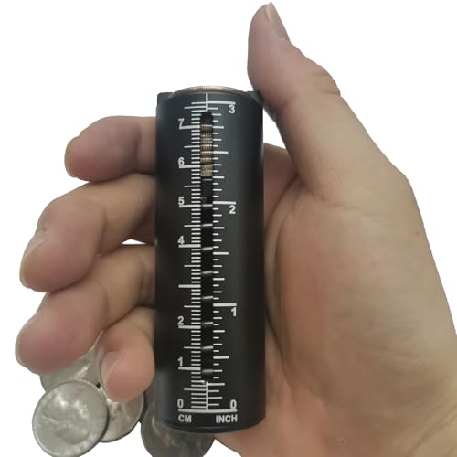 Beasygocean Porta-Moedas de Alumínio para Piscina, com Mola, Capacidade para 33 Moedas, Ranhura Tran