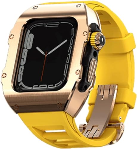 Boîtier de montre robuste acier protégeant l'Apple Watch Ultra des rayures