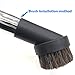 SCStyle 1.25 Inch Round Soft Mixed Horse Hair Vacuum Cleaner Dust Brush.1.25