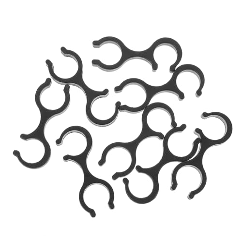 Yardwe Outdoor Sports Must-Have 8pcs Rotatable Clasps for Walking Stick Alpenstock Clips Storage Clip for Hiking Stick