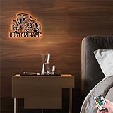 Custom Truck Driver Metal Sign Trucker Metal Wall Art Light Personalized Trucker Name Neon Sign Decoration for Men Dad Husband Driver Boy Girl Car Lover - Image 4