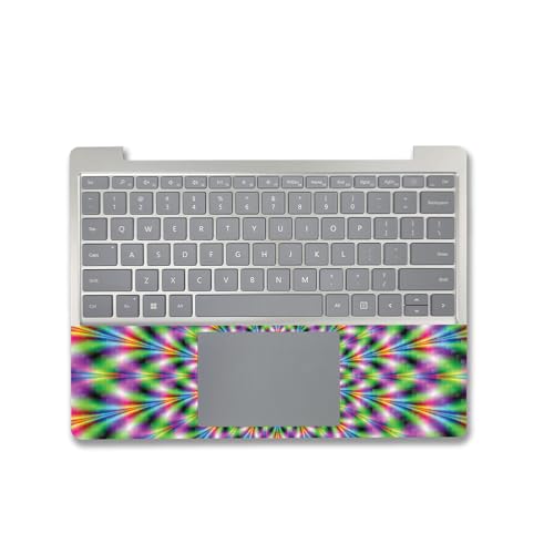 Image of MightySkins Carbon Fiber Skin Compatible with Microsoft Surface Laptop Go 3 (2023) Full Wrap Kit - Hypnosis | Protective, Durable Textured Carbon Fiber Finish | Made in The USA