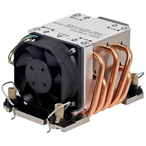 Image of Dynatron S5 2U Active Cooler with Aluminum Fin Stack and Heatpipes for FCLGA 4677 Socket