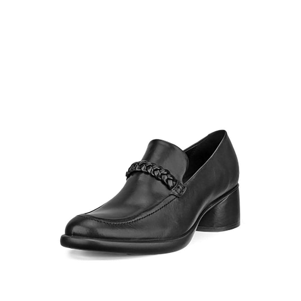 ECCO Women's Sculpted Luxe 35 Braid Loafer, Black, 7 UK