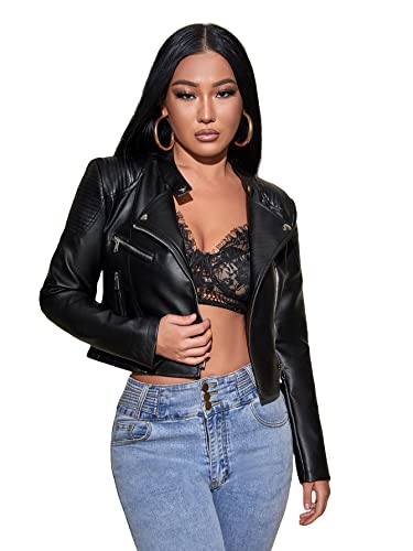 ジャケット・アウター meltthelady cropped leather like jacket meltthelady cropped leather like jacket