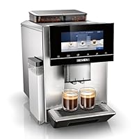 SIEMENS EQ900 Fully Automatic Bean to Cup Coffee Machine, 6.8 Touch Screen Display, Cup Warmer, dualBean System, baristaMode, beanIdent System, 30+ Beverages with Home Connect, TQ907GB3