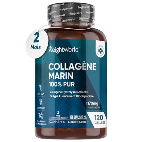 Collagène Marin Hydrolysé 120 Gélules