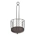 DII Z02231 Vintage Metal Chicken Wire Paper Towel Holder Stand for Kitchen and Pantry, Rustic