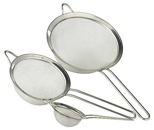 Funktion Mesh strainer set sæt af 3