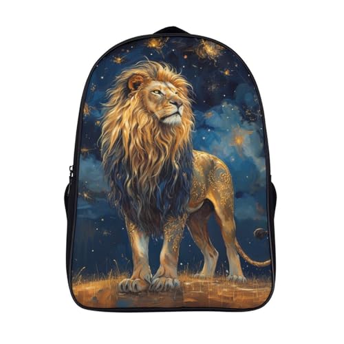 Sac à dos lion pour enfant idéal comme cartable de maternelle