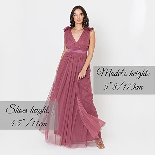 Maya Deluxe Berry Maxi Dress with Ruffle Shoulder Detail Women's Bridesmaid Dress, Desert Rose : Amazon.com.be: Fashion Maya Deluxe Berry Maxi Dress with Ruffle Shoulder Detail Women's Bridesmaid Dress, Desert Rose : Amazon.com.be: Fashion