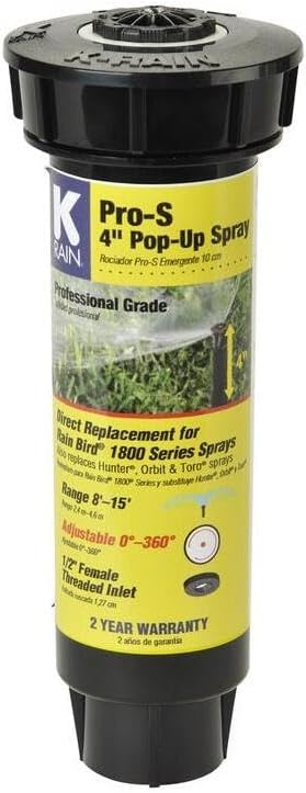 K-Rain 4" Pro-S Spray with 15 ft. Adjustable Nozzle