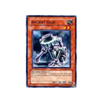 yugioh ancient gear structure deck Amazon.com: Yu-Gi-Oh! - Ancient Gear (SD10-EN015) - Structure Deck 10:  Machine Re-Volt - 1st Edition