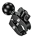 BRCOVAN 1.5'' Ball Clamp Mount Base with Aluminum Alloy Tough-Claw, Fit Handlebar Rail 0.5'' to 1.75'' in Diameter, Compatible with RAM Mounts C Size 1.5 Inches Ball Double Socket Arm
