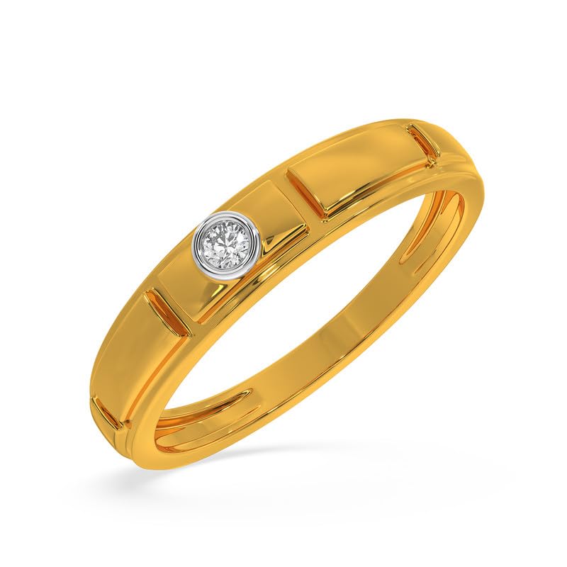 KISNA 18K Yellow SI Diamond Gold Ring for Women | Claire S11 (B0BDZBPR7P) Amazon Price History, Amazon Price Tracker