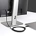 8K HDMI Cable 6ft Keymox HDMI 2.1 Cable, 48Gbps Ultra HD High Speed, Support 4K@120Hz & 8K@60Hz, Dynamic HDR,eARC/Ethernet, Compatible with Apple TV,Nintendo Switch,Roku,Xbox Series X/S,PS5,Blu-ray