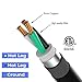 Miady 25ft 50AMP Welder Extension Cord, 8 Gauge Heavy Duty Industrial NEMA 6-50 Welding Machine Cord with Lighted End, ETL Approved
