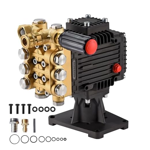 High-Performance Pressure Washer Pump Replacement