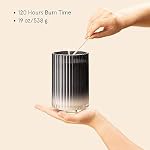 LA JOLIE MUSE Dark Berries & Bergamot Scented Candle, Large Glass Jar Candles for Home Scented, Natural Soy Candle for Gift and Home Decor, 120 Hours Long Burning, 19oz - Image 4