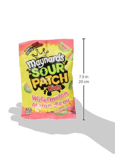 Miniatura 7 de Maynards Sour Patch - Gomitas de sandía para niños 635oz importadas de Canadá