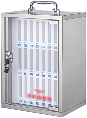 Wall-Mounted Phone Storage Cabinet - Portable Mobile Phone Organizer for Offices, Schools & Training Camps - Secure, Space-Saving Solution for Easy Access & Organization