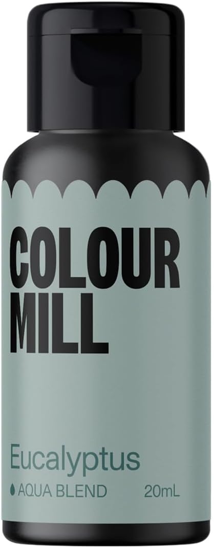 Aqua Blend Water-Based Food Coloring, 20 Milliliters Eucalyptus