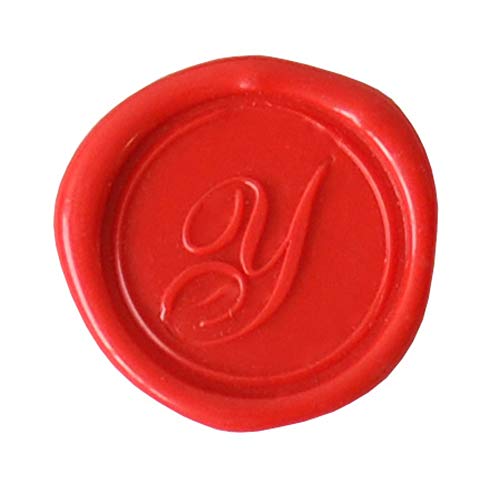 Pastille en laiton Herbin alphabet anglais lettre Y sceau cire de cachetage