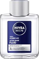 NIVEA MEN Hydrocare After Shave Fluid, beruhigendes After Shave für Männer, Hautpflege nach der Rasur mit Aloe Vera und Pro Vitamin B5 (100 ml)
