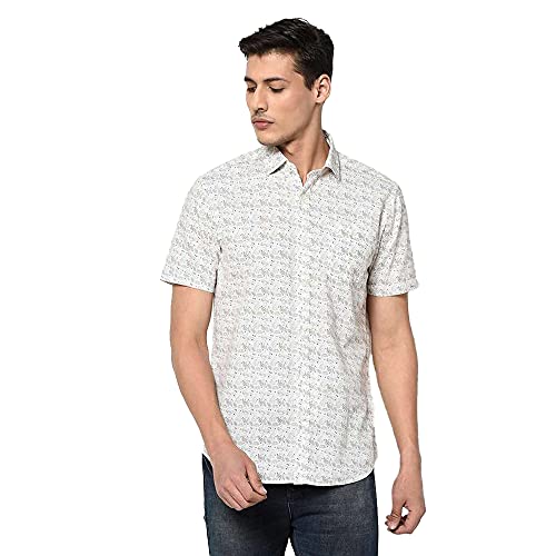 Image of blackberrys Mens Slim Fit Printed Shirt (A205480W1MS20FL-P)