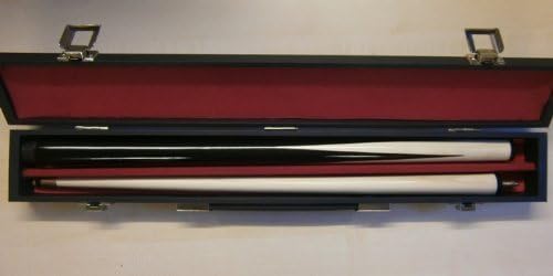 Cue & Case Set -ideal 1st cue for kids youngsters ;3ft , 36 2 piece cue + hard case by IQ Pool