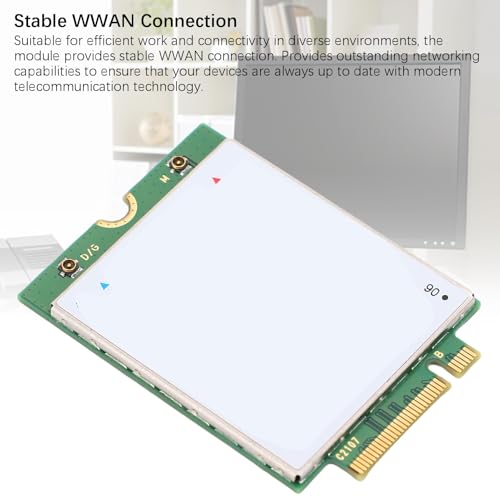 LICAEVEY Módulo 4G, Compatible con ThinkPad X395 X280 T580 T480s L480 X1Yoga L580 Laptop Cat 9 450Mbps WWAN con Interfaz M.2 miniatura 5