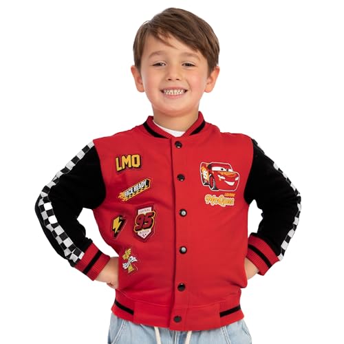 Disney Cars Boys Jacket, Lightning McQueen Jacket, Lightning McQueen Bomber Jackets For Boys2