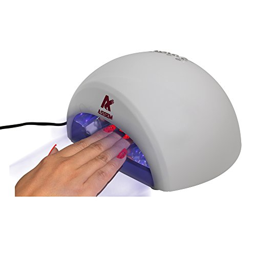 ASSEM 12W UV Nail Lamp Light LED Nail Dryer and Curing, Fast Drying and Fast Curing, Timing Control Display