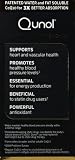 Qunol Ultra CoQ10 100mg, 3x Better Absorption, Patented Water and Fat Soluble Natural Supplement Form of Coenzyme Q10, Antioxidant for Heart Health, 120 Count Softgels