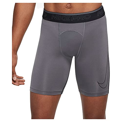 Short de sport gris fer Nike en grande taille 4XL-T pour homme actif