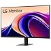 LG 32U631A-B 32-inch QHD (2560 x 1440) IPS Computer Monitor, 100Hz, 5ms, HDR10, Reader Mode, Flicker Safe, HDMI, USB Type-C 15W PD, Black