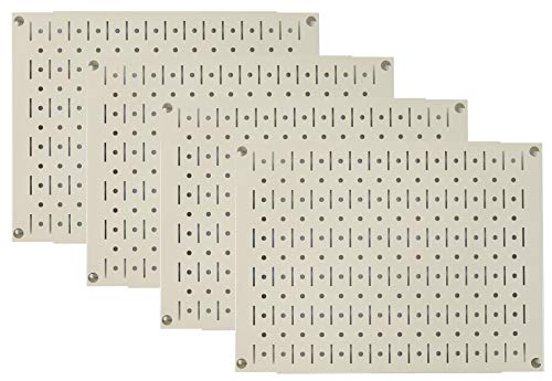 ๐ฅ Hot Deals Pegboard Wall Organizer Tiles - Wall Control Modular Beige Metal Pegboard Tiling Set - (4) 12in Tall x 16in Wide Tan Cream Colored Peg Board Panel Wall Storage Tiles - Easy to Install (Beige) ๐ฅ Hot Deals Pegboard Wall Organizer Tiles - Wall Control Modular Beige Metal Pegboard Tiling Set - (4) 12in Tall x 16in Wide Tan Cream Colored Peg Board Panel Wall Storage Tiles - Easy to Install (Beige)
