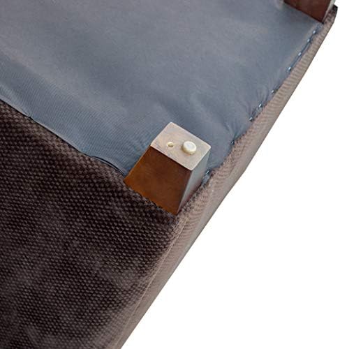 House2Home 24 Inch x 3 Yard Upholstery Black Cambric Dust Cover Fabric Replacement for Sofas, Dining Chairs, Conceals Frame and Staples Inside Furniture