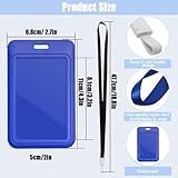 Zoom IMG-1 azwood porta badge con finestra Zoom IMG-1 azwood porta badge con finestra