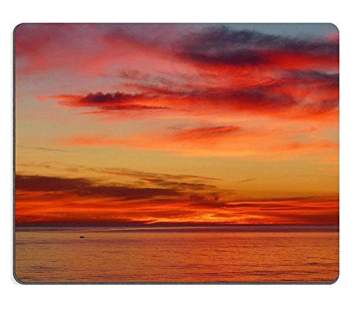 Mouse Pad Gaming Mouse pad Natural Rubber Mouse mat Seaford Sunset Adelaide Dailyshoot Set of Natural Rubber Material M0A11437