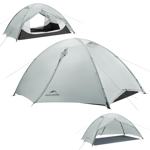 Image of Naturehike Giling 1 /2 Person Backpacking Tent 4 Season Lightweight Tent for Hiking & Bikepacking Easy Setup 3000mm Waterproof Ultralight CampingTents for Outdoor Cycling